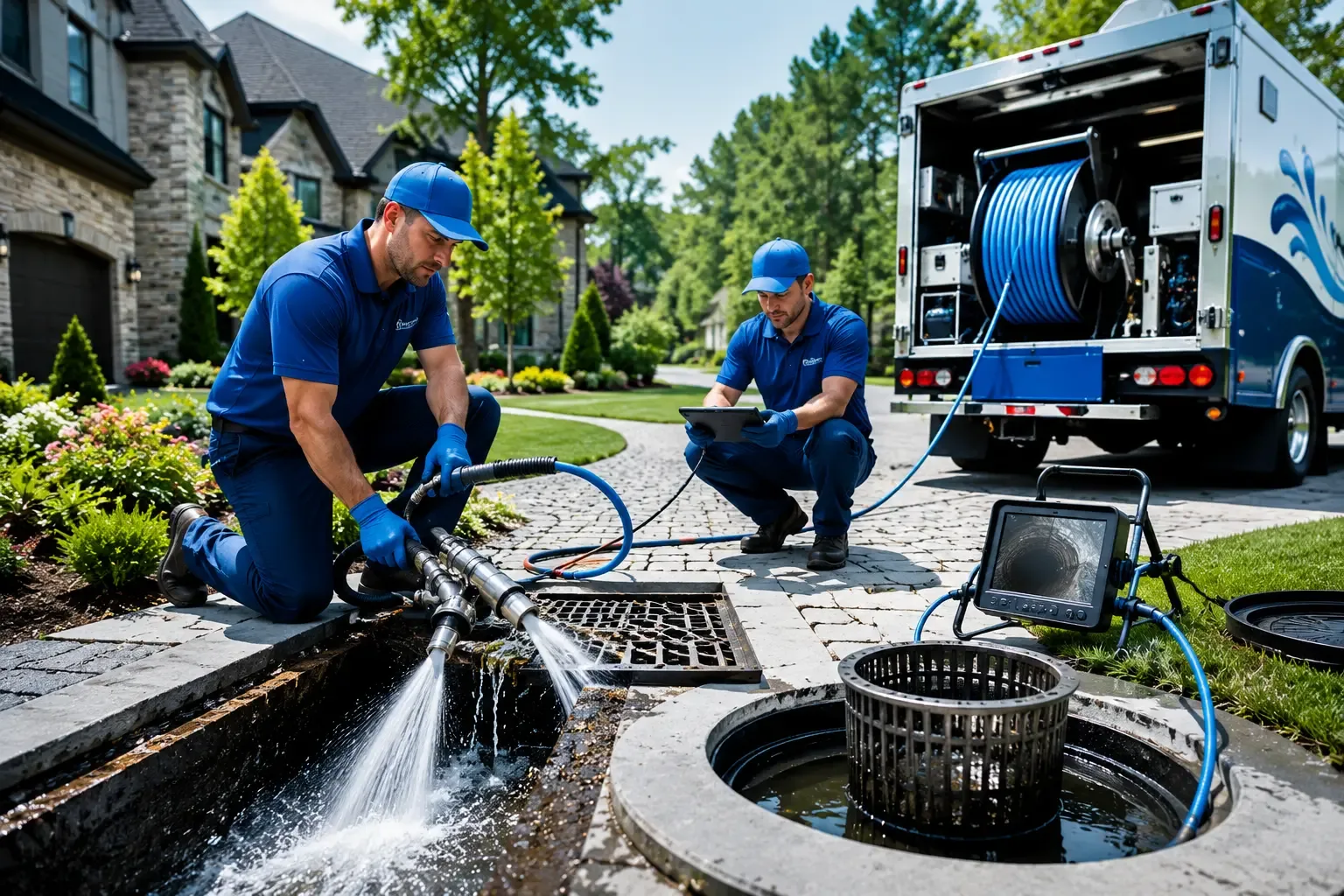 Local outdoor drain cleaning professionals in Caldwell, WV